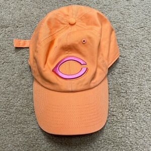 ‘47 Cincinnati Reds orange/pink hat. OSFA